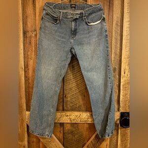 Lee Blue Relaxed Fit Jeans with Vintage Wash